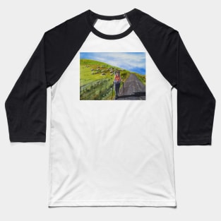 Pyrenees - Camino de Santiago Baseball T-Shirt